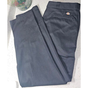 Dickies 874 Original Fit Men’s Work Pants Black 38x32 GUC